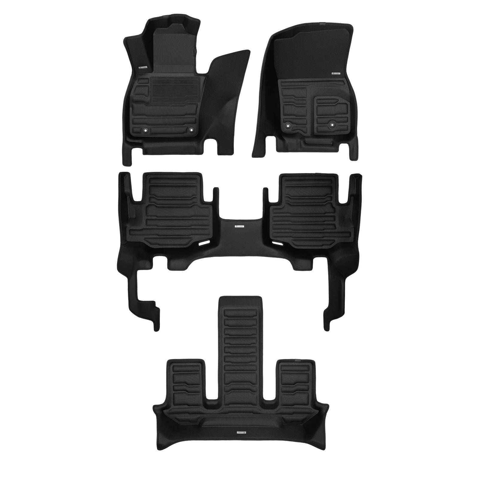 Tapis de sol TuxMat (1ère, 2ème et 3ème rangées) | Mazda CX-90 (2024-2025)