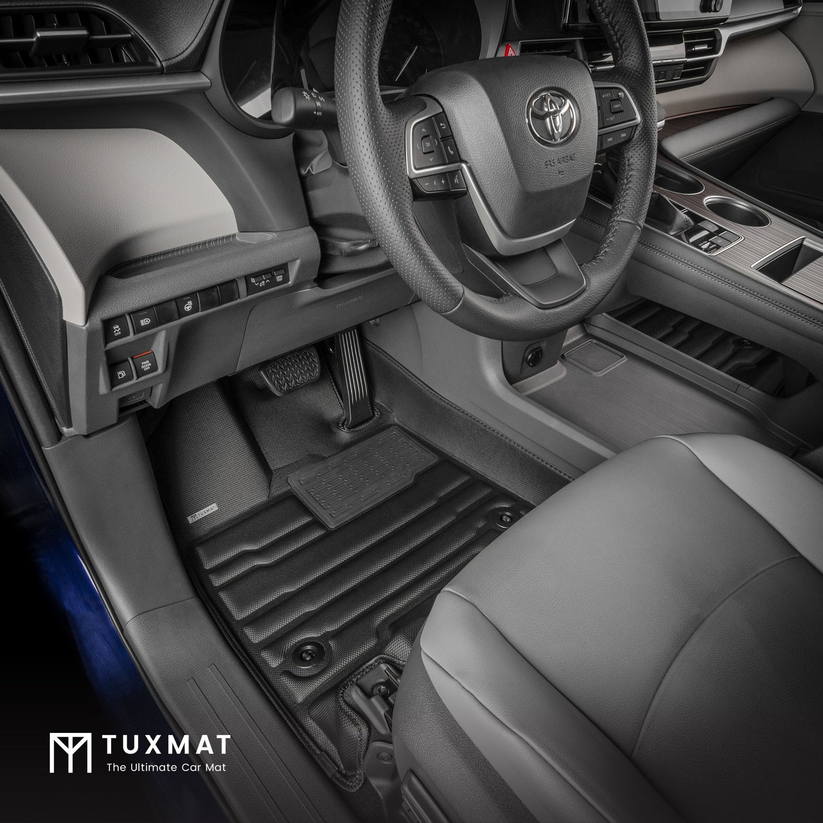 TuxMat Floor Mats (1st, 2nd & 3rd Rows) | Toyota Sienna (2021-2024)
