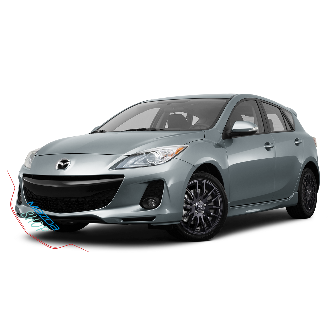 Mazda M002 Alloy Rims (Gloss Black) - 17" | WHILE SUPPLIES LAST