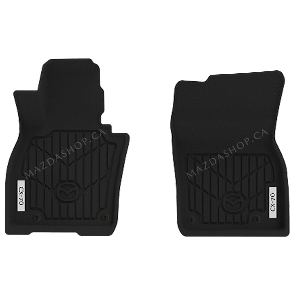Premium Floor Liners (1st &amp; 2nd Rows) | Mazda CX-70 (2025-2026)