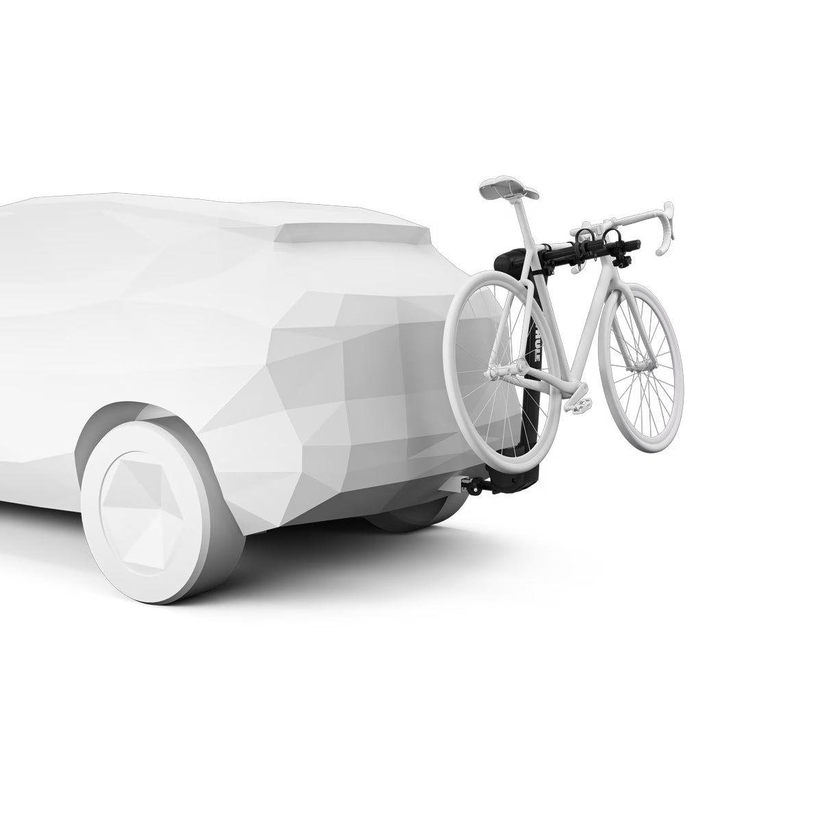 Porte-vélo, fixation sur attelage (2 vélos)