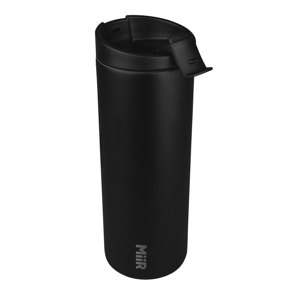 Tumbler — 16 oz. Flip Traveler (Black) | Mazda × MiiR®