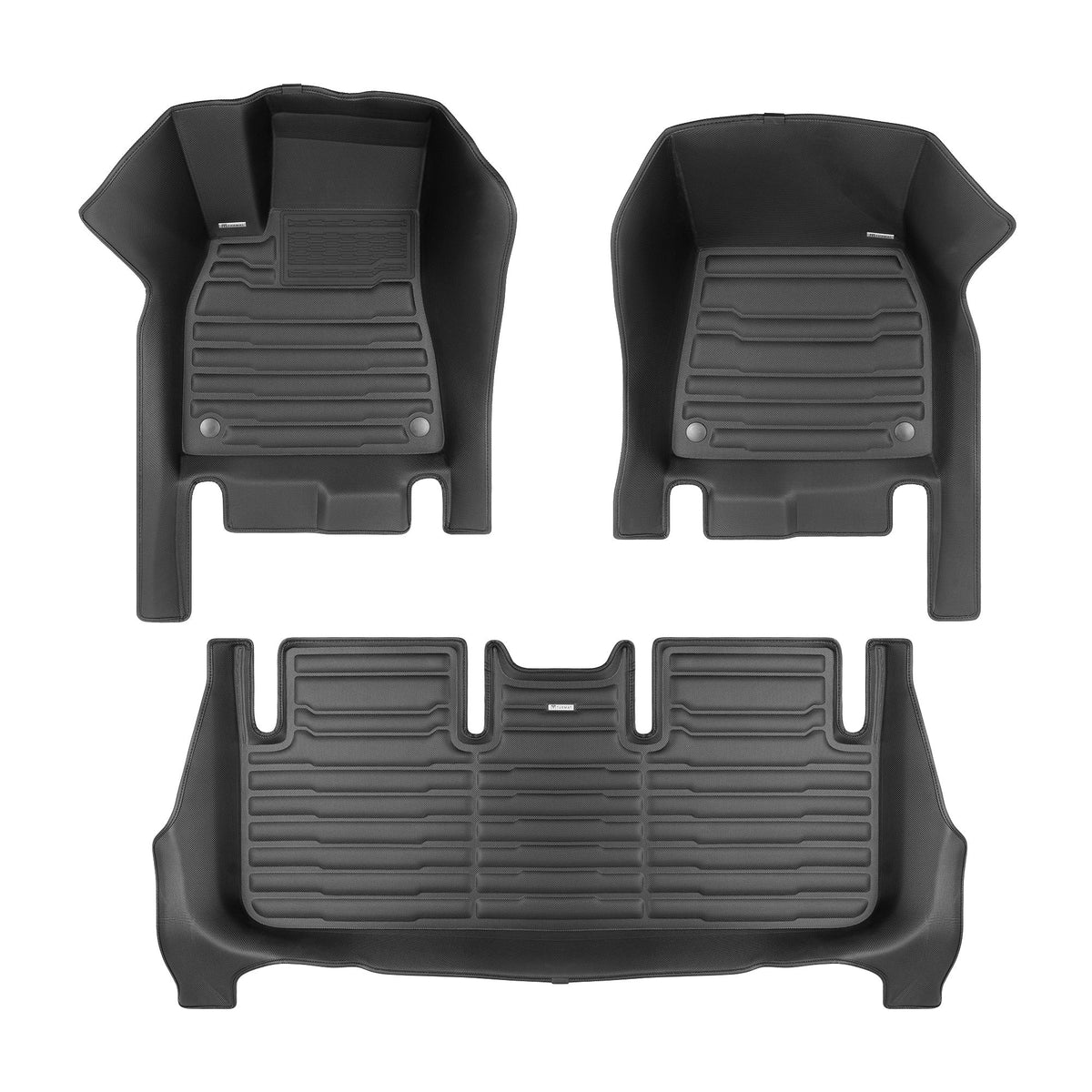 TuxMat Floor Mats (Front &amp; Rear) | Tesla Model S (2021-2024)