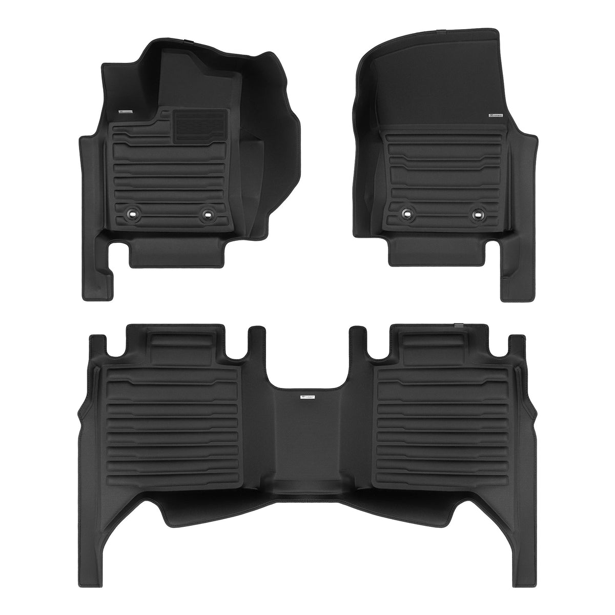 TuxMat Floor Mats (Front &amp; Rear) | Toyota Tundra CrewMax or Hybrid (2022-2024)
