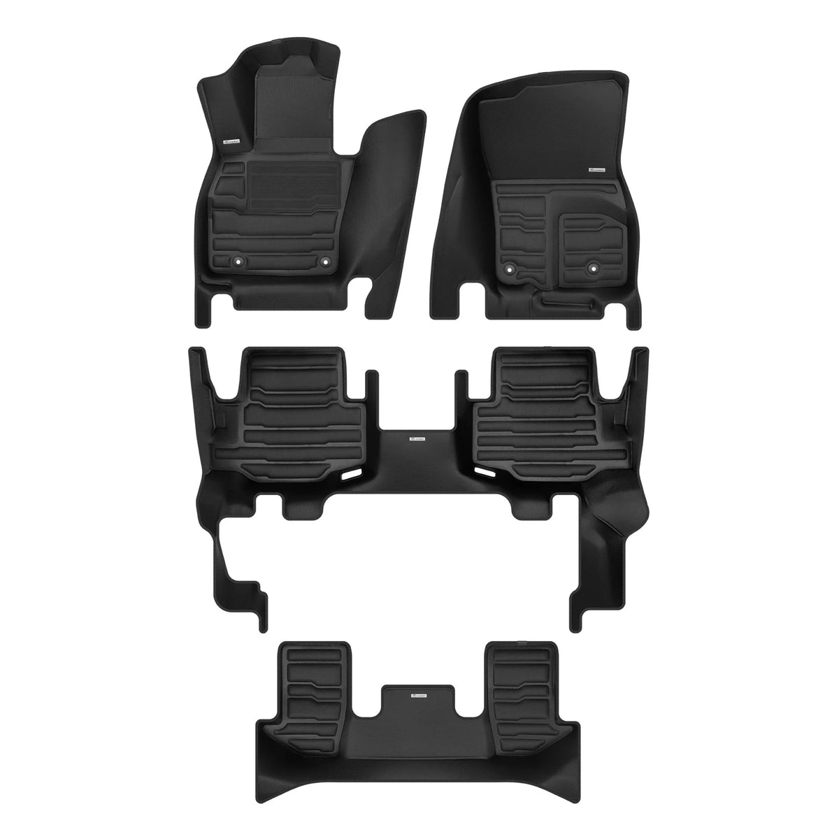 Tapis de sol TuxMat (1ère, 2ème et 3ème rangées) | Mazda CX-90 (2024-2025)
