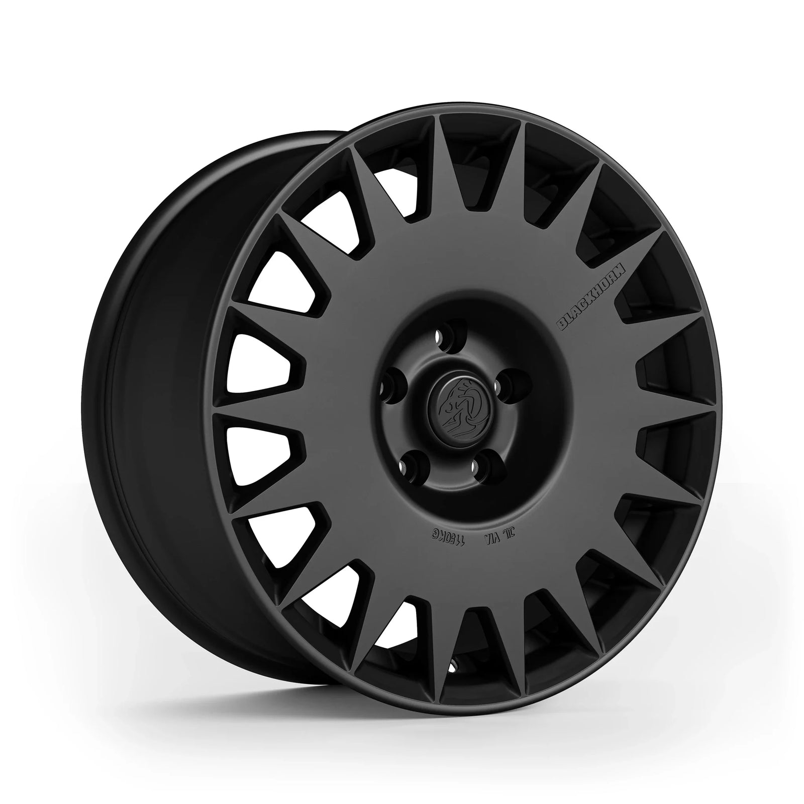 Blackhorn GR17 Alloy Wheel (Obsidian | Matte Black) — 17"