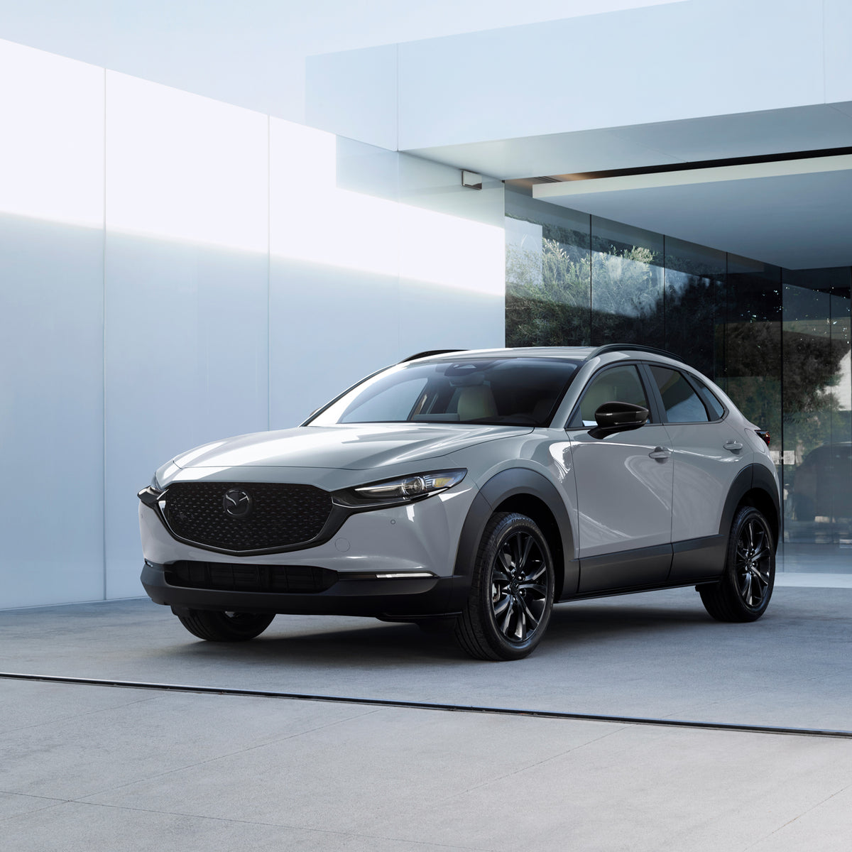 Jante en alliage d'origine pour CX-30, design 170A (noir métallisé) — 18" | Mazda CX-30 (2021-2026)