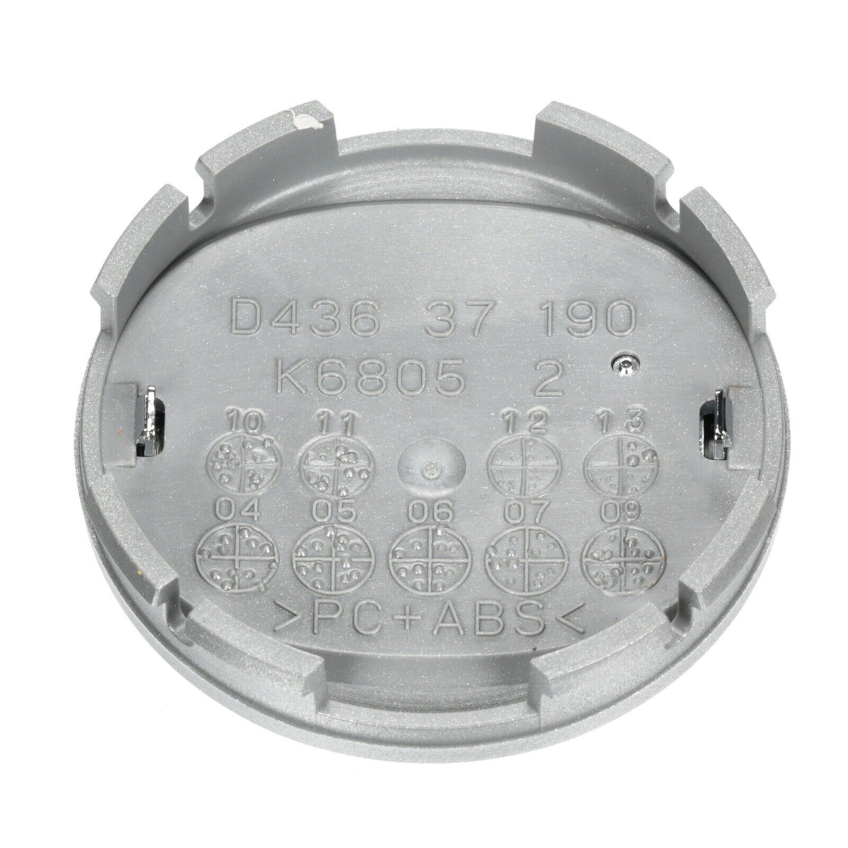 Center Cap — Silver | Mazda (D436-37-190)