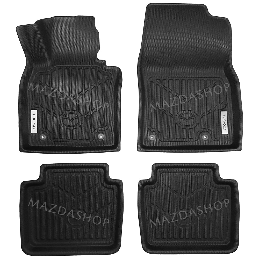 Premium Floor Liners (Front &amp; Rear) | Mazda CX-50 (2023-2025)