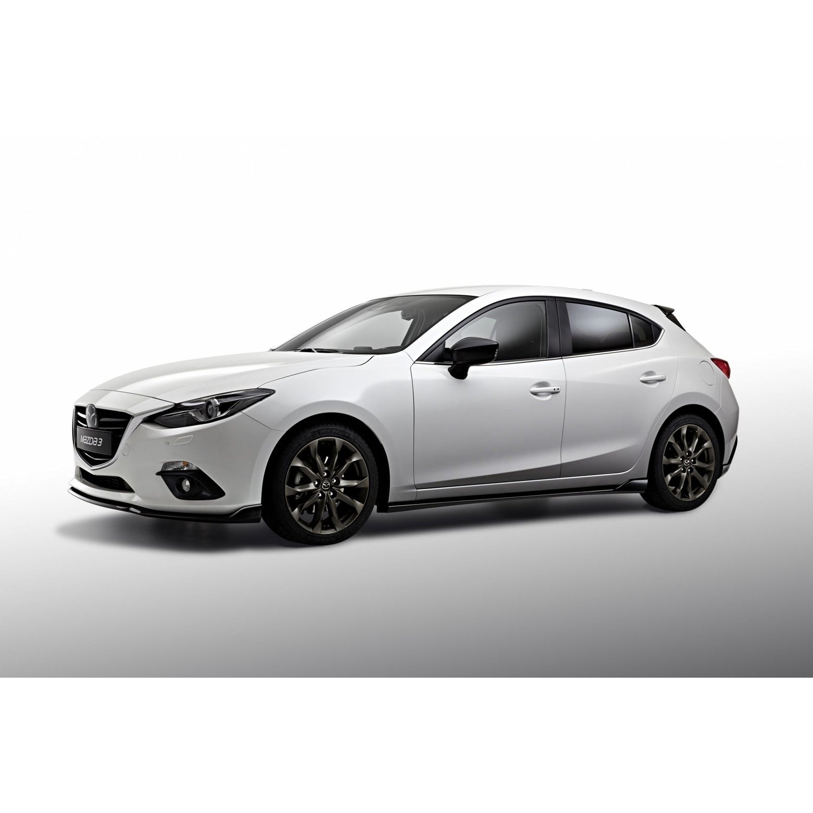 Aero Kit - Side Sills (Brilliant Black) | Mazda3 Sedan & Hatchback (2014-2016)