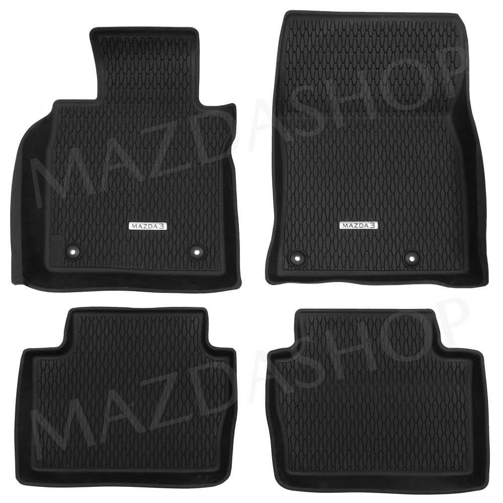 All-Weather Floor Mats (High-Wall) | Mazda3 Sedan &amp; Hatchback (2019-2022)