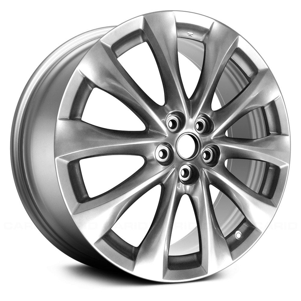 Mazda CX-9 OEM Alloy Wheel - Smoked [Hyper Silver] - 20" | Mazda CX-9 (2014-2015)