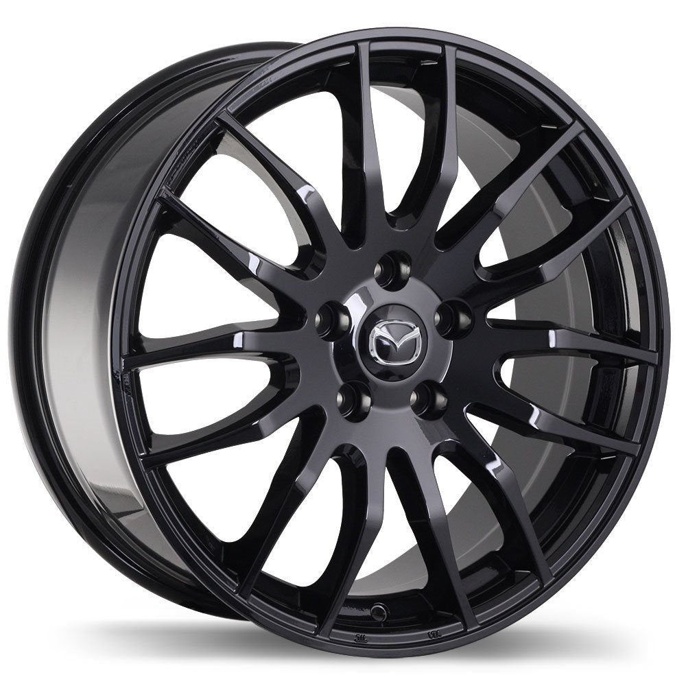 Mazda M002 Alloy Rims (Gloss Black) - 17" | WHILE SUPPLIES LAST