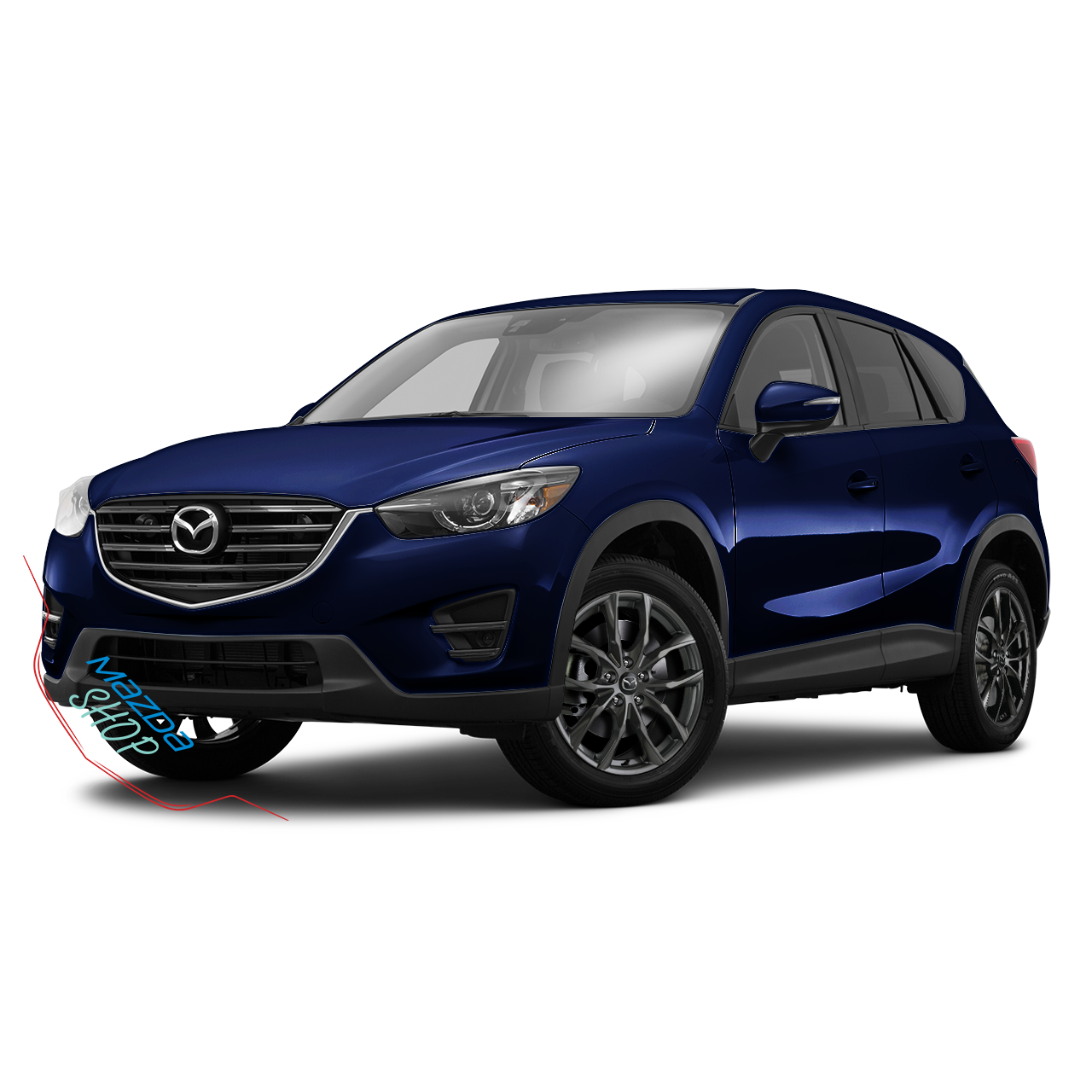 Mazda M011 Alloy Wheel (Gloss Gunmetal) - 16"/17"/18"/19"