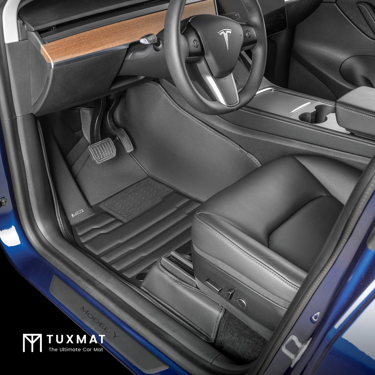 TuxMat Floor Liners (Front & Rear) | Tesla Model Y, 7-Seater (2020-2022)